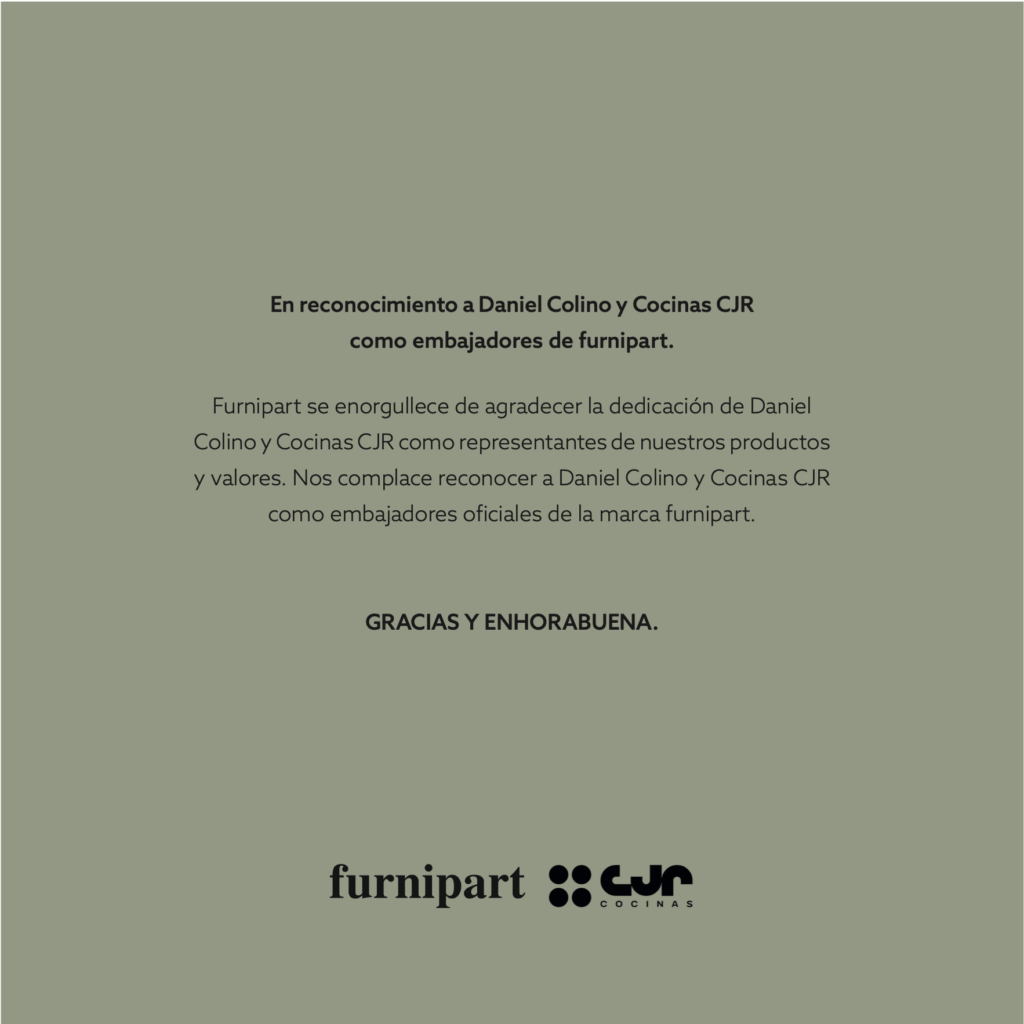 Daniel Colino embajador de Furnipart