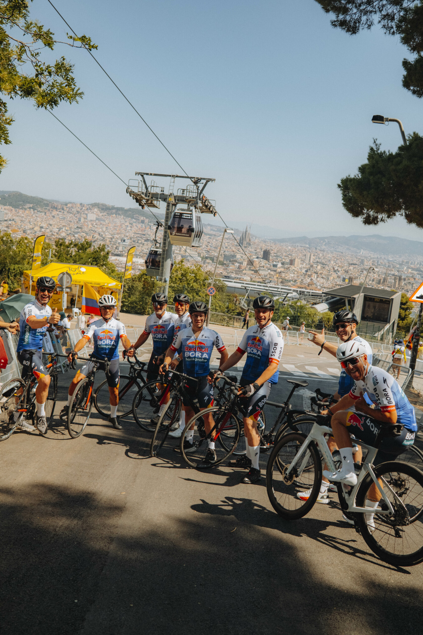 daniel colino y estela tour de france 2026 BORA